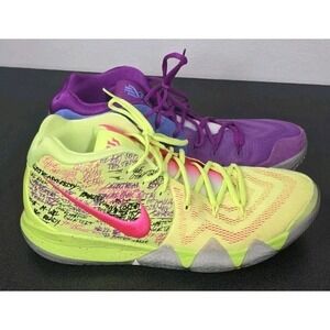 Nike Kyrie 4 "Confetti" Basketball Shoes Men 14 Multicolor Rare Basketball‎ EUC